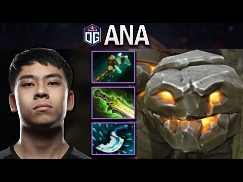 OG.ANA OFFLANES WITH TINY - DOTA 2 7.27 GAMEPLAY