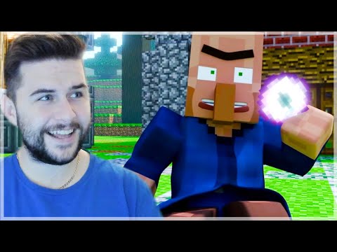 Reacting To ANNOYING VILLAGERS 19 Alex Shows Up! Minecraft Animations!