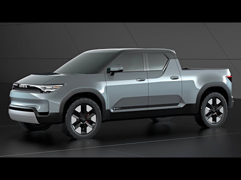 Thumbnail for New Toyota EPU Electric Mid-size Pickup Truck Concept | FIRST LOOK by Toyota EPU