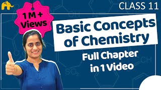Basic concepts of Chemistry class 11 One Shot  CBS
