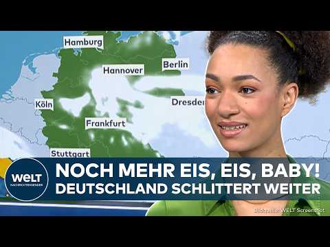 WETTER: Vorsicht Glatteis und viel Schnee! Winter dreht in Deutschland nochmal heftig auf