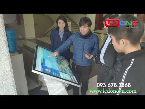 Tỉnh ủy Bắc Giang | Ledone thi công dự án thầu 20 màn hình cảm ứng tương tác 43inch-55inch chân quỳ