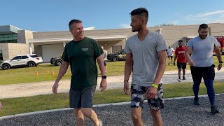 Sheriff Mina runs assessment test with recruits