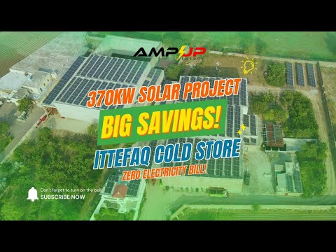 Ittefaq Cold Store | 370kW Solar Power Project | AmpUp Energy