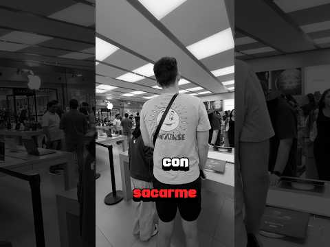 CASI ME ECHAN DEL APPLE STORE 😰😔