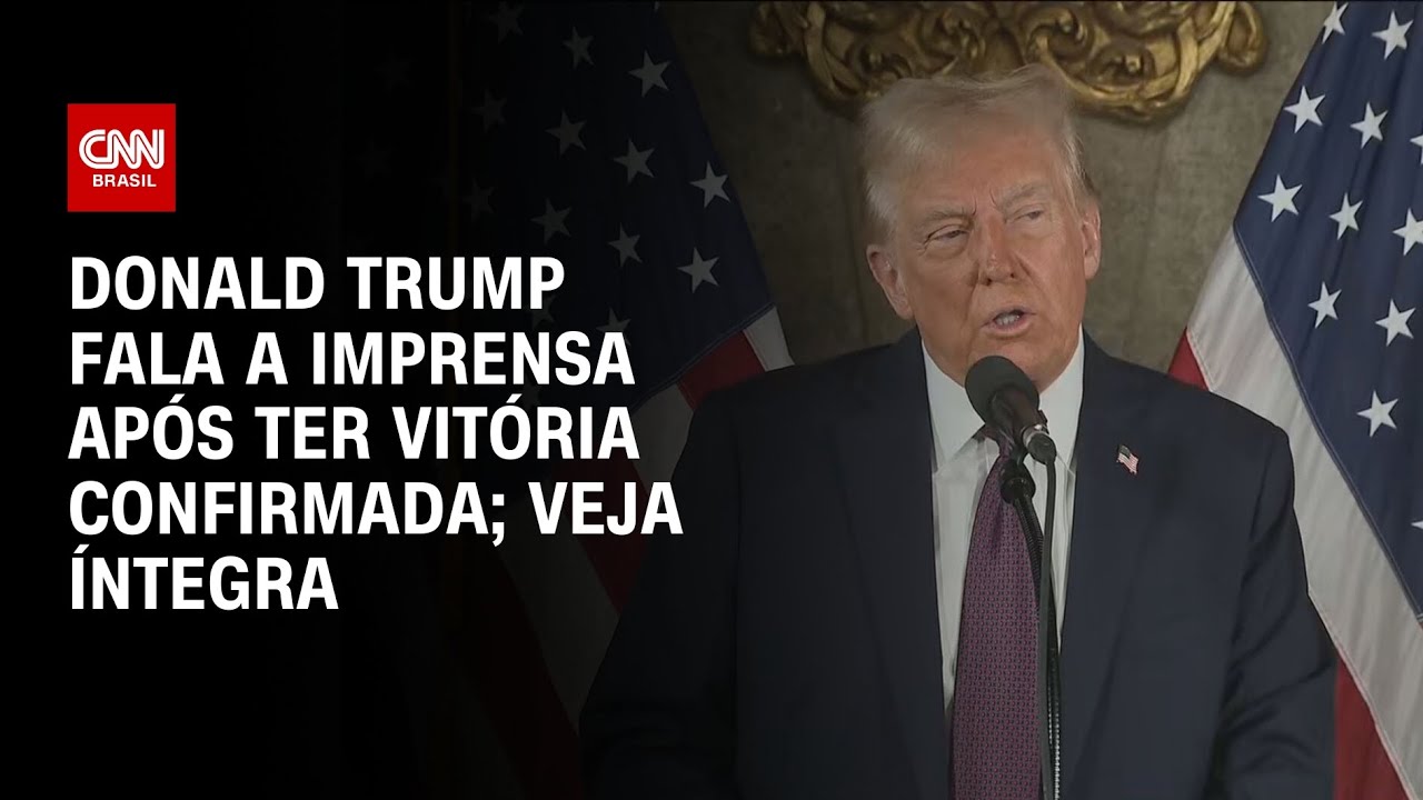 Donald Trump fala a imprensa após ter vitória confirmada; Veja íntegra | BASTIDORES CNN