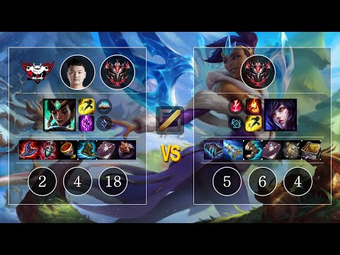 JDG Yagao Karma vs Ahri Mid - KR Patch 10.12