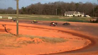 preview picture of video 'Cross Anchor Raceway Blue Plate Race 03-13-2011'