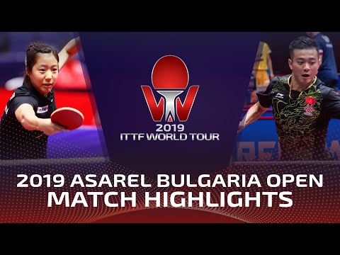 [2019 ITTF Bulgaria Open] 조대성/신유빈 vs Zhu Linfeng/He Zhoujia  2019.8.15