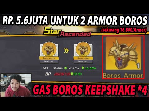 🔥🔥5.6JUTA RUPIAH UNTUK 2 ARMOR BOROS! AKHIRNYA KEEPSHAKE *4 BOROS YVMC- ONE PUNCH MAN:The Strongest