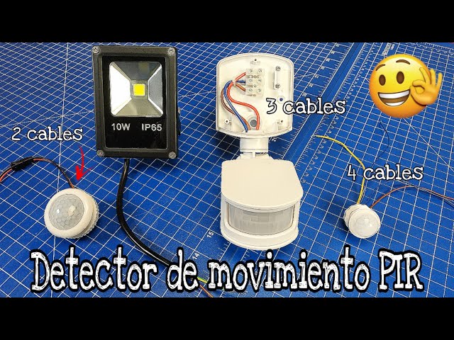 Vídeo relacionado con 4 sensores infrarrojos PIR, CC 12 V 24 V, sensor de infrarrojos, interruptor automático, movimiento exterior, para tiras LED
