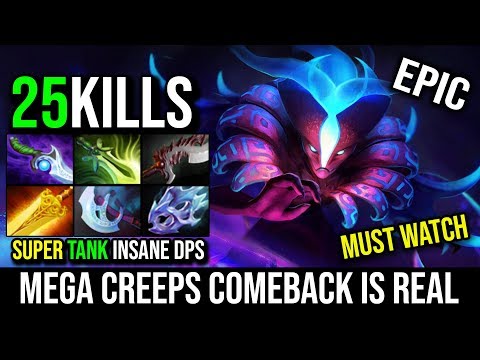 Unbelievable MEGA CREEPS COMEBACK [Spectre] The Best Carry to Make a Real ComeBack Babyknight DotA 2