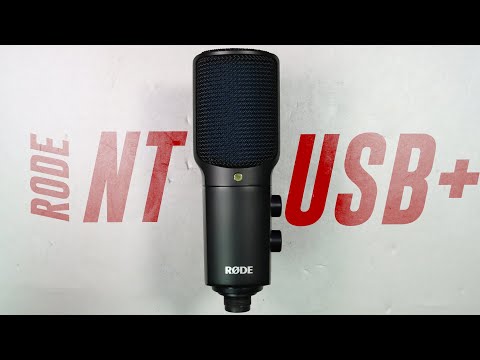 RODE NT-USB+ USB Condenser Microphone 2022 - Present - Black image 4