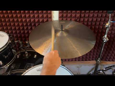 Alla Turca Vintage 1997 22" Ride 2292g w/ video demo of actual cymbal for sale image 3