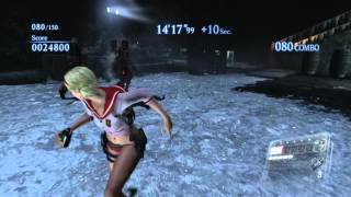 RESIDENT EVIL 6 Mercenaries Mining The Depth Sherry EX2, Chris Default, Score:1422042