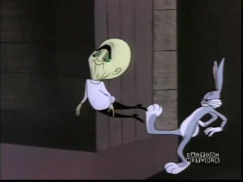 Bugs Bunny & Evil Scientist vs. broken bottle of ether