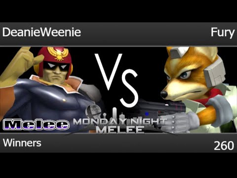 MNM 260 - DeanieWeenie (C Falcon) vs Fury (Fox) Winners - Melee