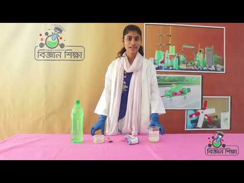 Reaction of water with lime