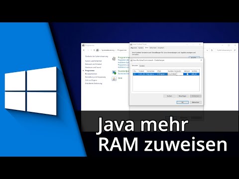 Java RAM zuweisen in Windows 10 ✅ Tutorial