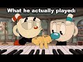 Pianos are Never Animated Correctly... (Cuphead Piano Lesson)