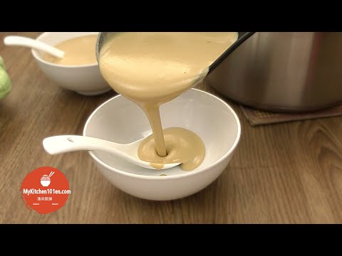 Creamy and Smooth Walnut Sweet Soup Recipe (MyKitchen101en)