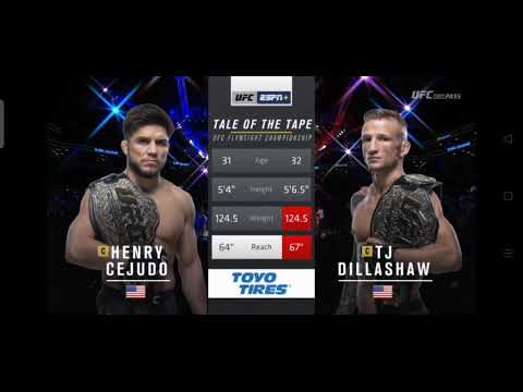 Henry Cejudo vs TJ Dillashaw. Full Fight.HD