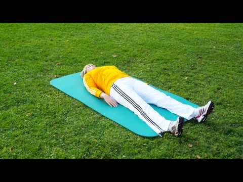 Atemübung 1 im Liegen