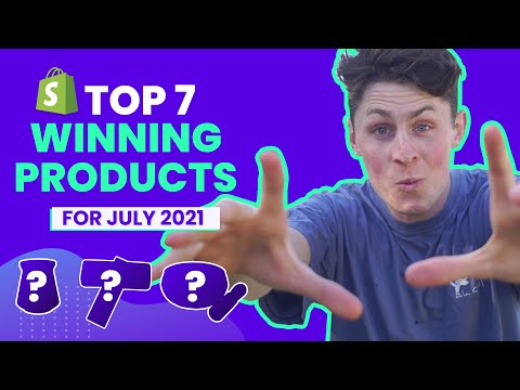 Top 7 Winning Products For July 2021 | Debutify