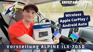 Vorstellung Alpine iLX-705D - neue Gerätegeneration - leistungsstarkes 2-DIN-Autoradio