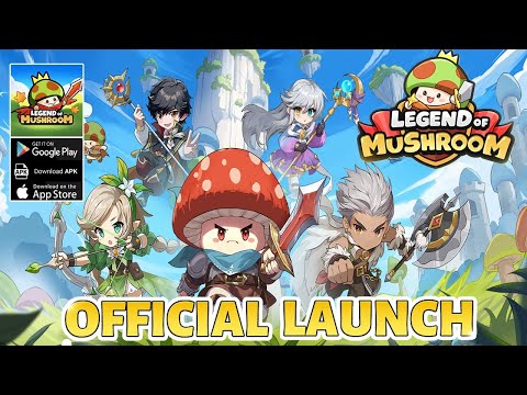 Legend Of Mushroom Gameplay - Official Launch Android iOS - YouTube