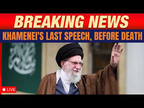 Khamenei’s Last Speech, Before He Was Killed by Us-Israeli Airstrikes | News9