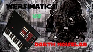 WERSIMATIC II 2 - vintage drum maschine - old school beatbox vs Darth NoiseLab!