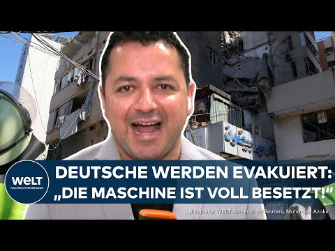 LIBANON: Nach Israels Schlag gegen die Hisbollah - Evakuierung deutscher Bürger aus Beirut läuft an!