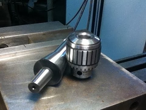Installing An Arbor Into A Drill Chuck