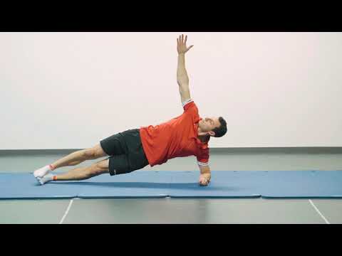 Seitstütz + Rotation explosiv - Level 6