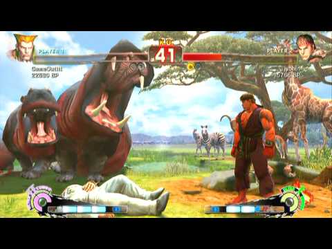 SSF4 [A vs A]: GameOutttt(#4 Guile) vs jyobin(#58 Ryu) Ep.299 - HD 720p