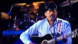 George Strait singing &quot;That&#39;s What Breaking Hearts Do&quot; at San Antonio Alamodome 6/01/13