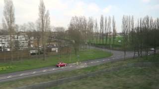 preview picture of video 'London Euston bound London Midland train arriving Bletchley Park, 2015-04-07'