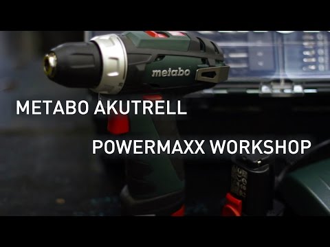 Metabo akutrell PowerMaxx workshop
