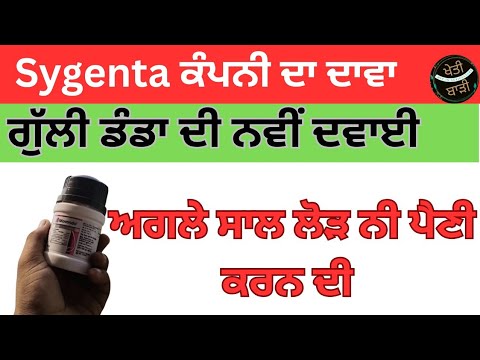 Sygenta ਕੰਪਨੀ ਦੀ ਸਸਤੀ ਤੇ ਨਵੀਂ ਗੁੱਲੀ ਡੰਡੇ ਦੀ ਦਵਾਈ 