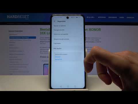 Cómo activar fuentes desconocidas en HONOR 10X Lite - orígenes desconocidos
