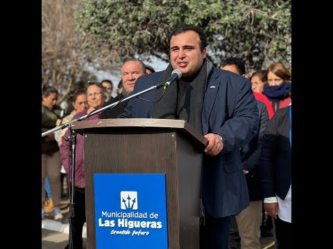 2 AÑOS DE GESTIÓN LUCCHESI EN LAS HIGUERAS. Gian Lucchesi, intendente de Las Higueras