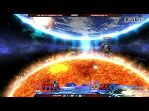 GENESIS 3 - GW|FOW (Ness) vs J! (Sheik) - Wii U Singles WR2 I43