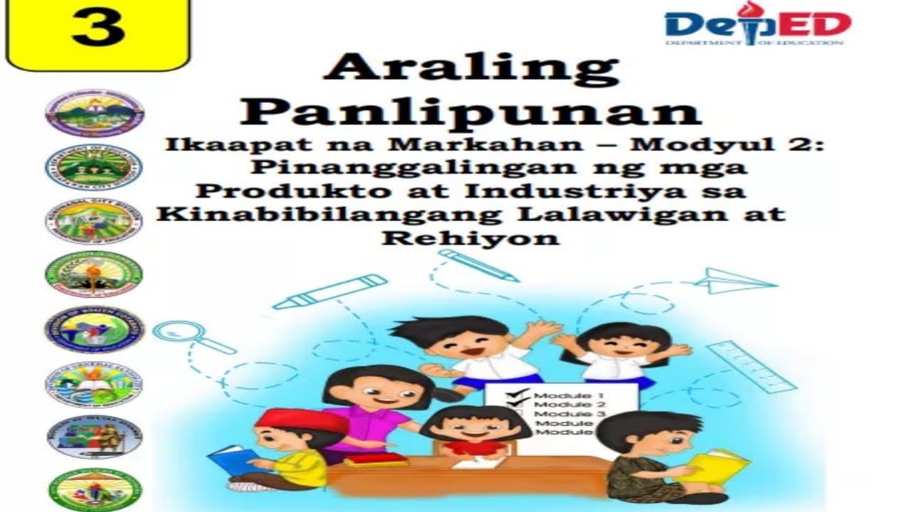 ARALING PANLIPUNAN GRADE 3 | QUARTER 4 | WEEK Pinanggalingan ng mga Produkto at Industriya