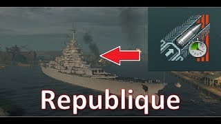 【wows】 TierX Republique(レピュブリク)　固有UG