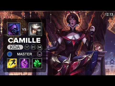 Camille vs Jax Top - EUW Master - Patch 12.13 Season 12