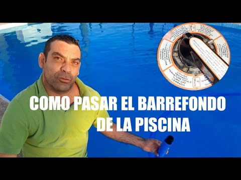 COMO LIMPIAR LA PISCINA CON UN LIMPIAFONDOS MANUAL//COMO LIMPIAR EL FONDO DE LA PISCINA 2022
