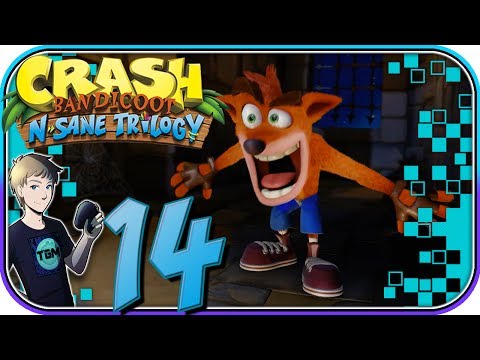 Crash Bandicoot N. Sane Trilogy PS4 Remaster Walkthrough - Part 14: Good 100% N. Ding