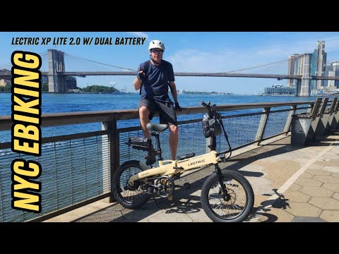 Lectric XP Lite 2.0 takes Manhattan on a Car Free Saturday Down Park Ave