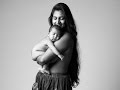 Kasthuri Goes Topless For Breastfeeding Campaign